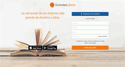 Desktop Screenshot of grandeslibros.com